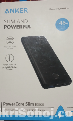 Anker power bank 10000mah come from USA intake product